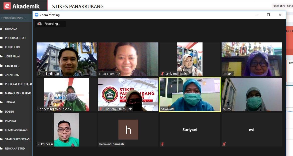 BIMTEK Aplikasi Akademik STIKES Panakkukang Makassar