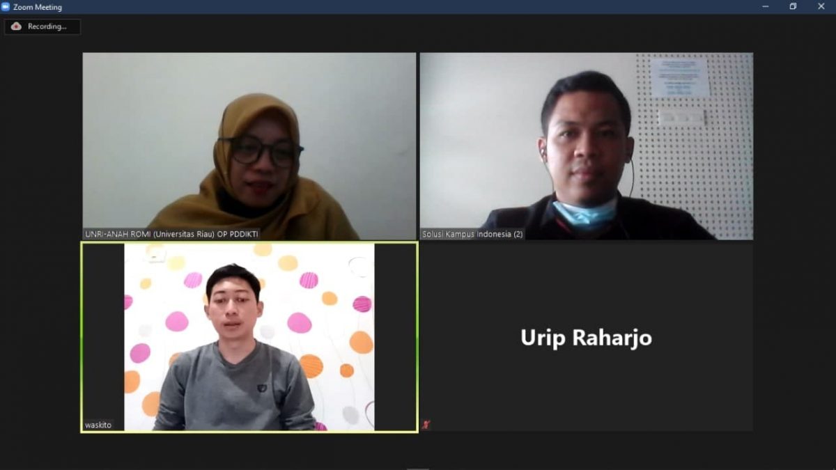 Diskusi RFID Kartu Mahasiswa UNRI