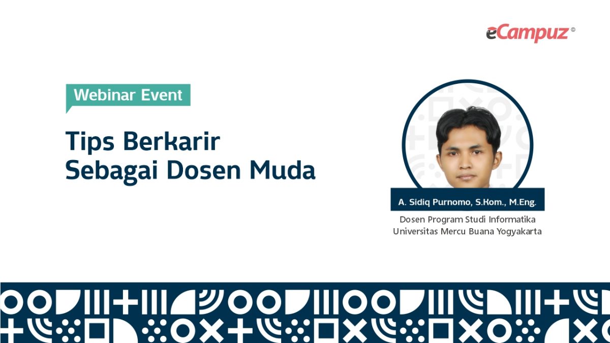 Webinar Seri 26: Tips Berkarir sebagai Dosen Muda