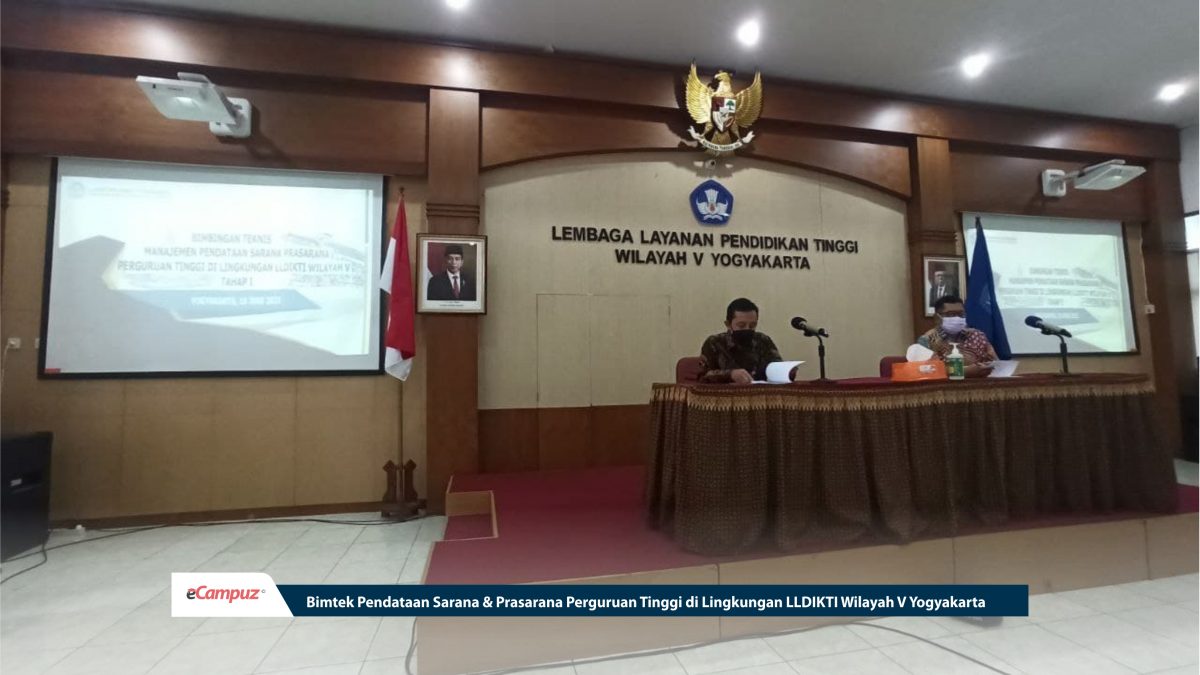 Bimtek Pendataan Sarana & Prasarana Perguruan Tinggi di Lingkungan LLDIKTI Wilayah V Yogyakarta