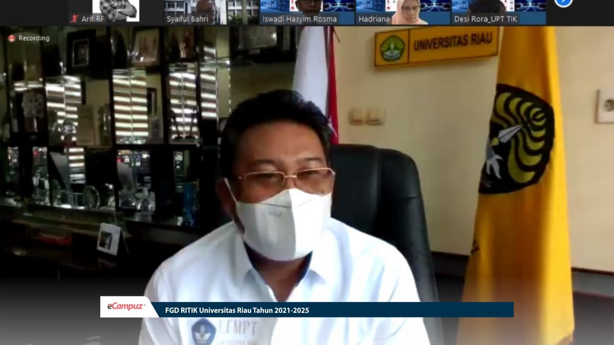 FGD RITIK Universitas Riau Tahun 2021-2025