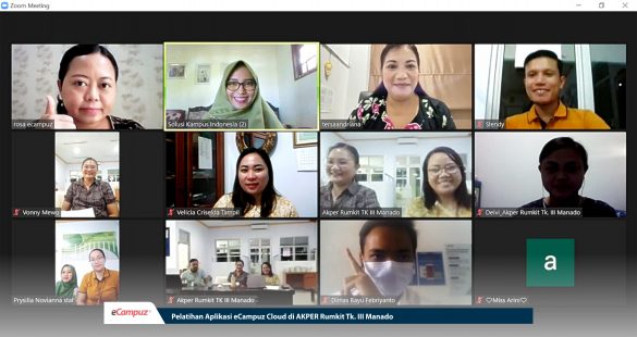 Pelatihan Aplikasi eCampuz Cloud di AKPER Rumkit Tk. III Manado