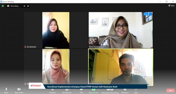 implementasi ecampuz cloud STKIP Usman Safri Kutacane Aceh