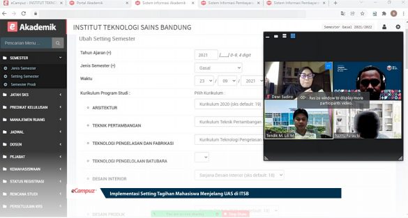 tagihan mahasiswa ITSB