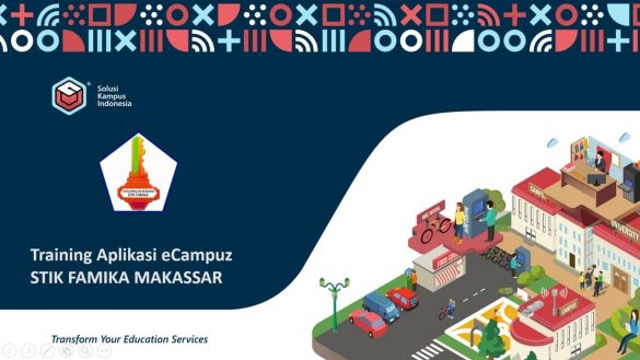 pelatihan penggunaan ecampuz cloud stik famika