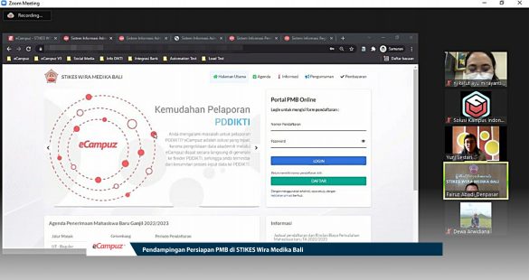 persiapan pmb stikes wiramedika bali