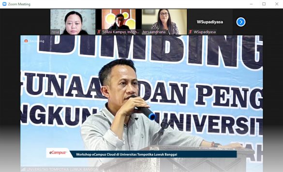 workshop ecampuz cloud untika luwuk