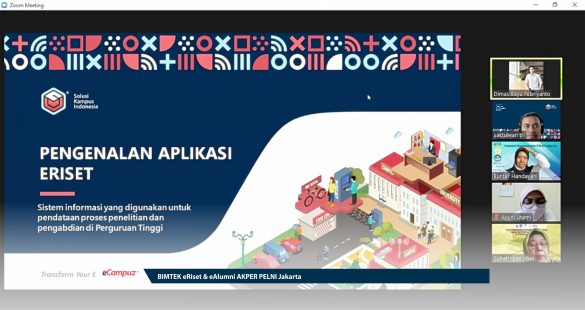 BIMTEK Aplikasi eRiset & eAlumni AKPER PELNI Jakarta