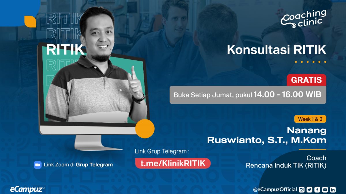 Peluncuran: Klinik Konsultasi Rencana Induk TIK Perguruan Tinggi