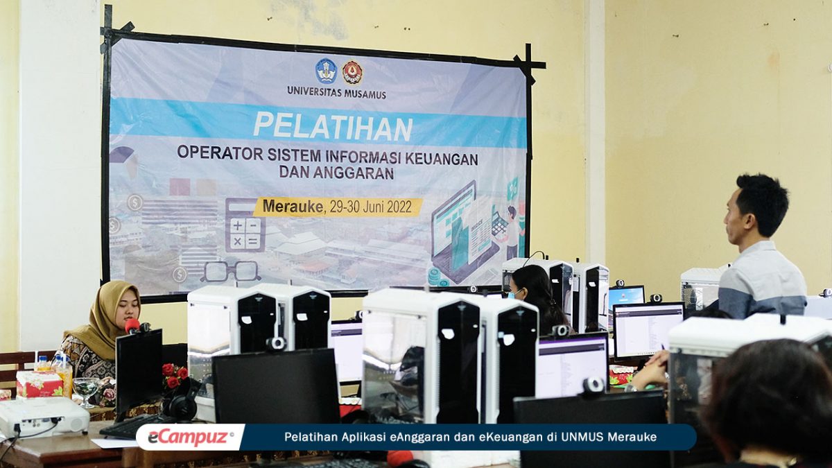 Pelatihan Aplikasi eAnggaran dan eKeuangan di UNMUS Merauke