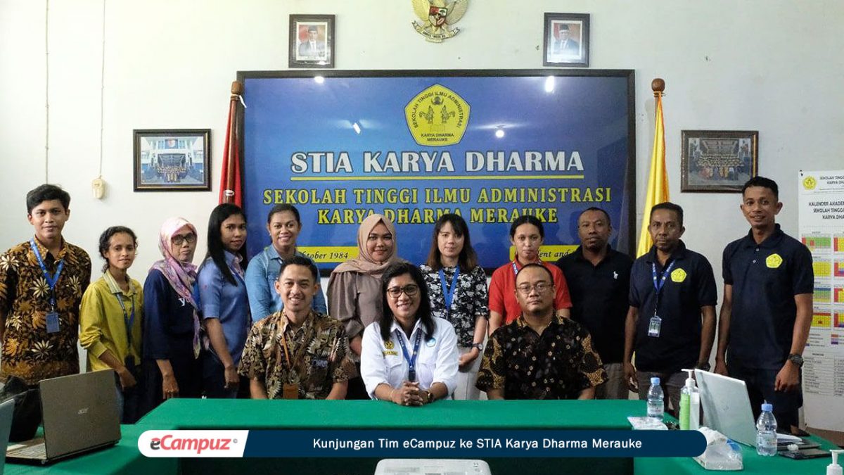 Kunjungan Tim eCampuz ke STIA Karya Dharma Merauke