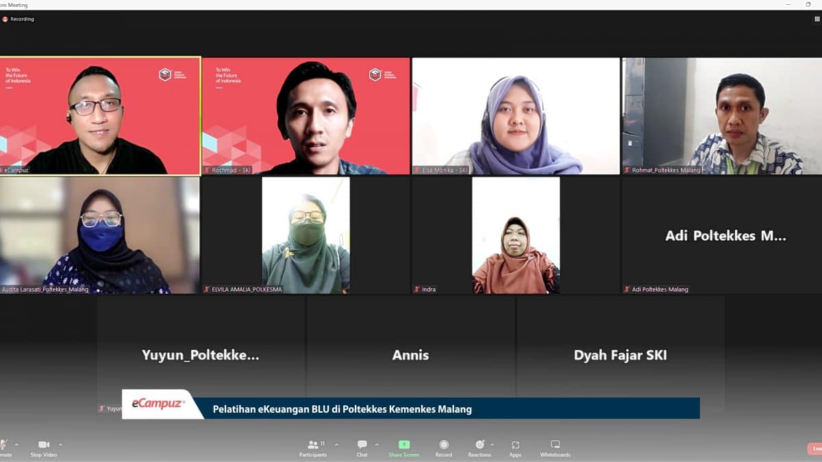 Pelatihan eKeuangan BLU di Poltekkes Kemenkes Malang