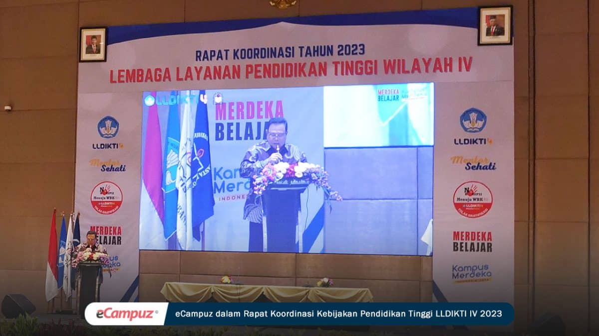 Rapat Koordinasi (Rakor) Kebijakan Pendidikan Tinggi LLDIKTI Wilayah IV Tahun 2023