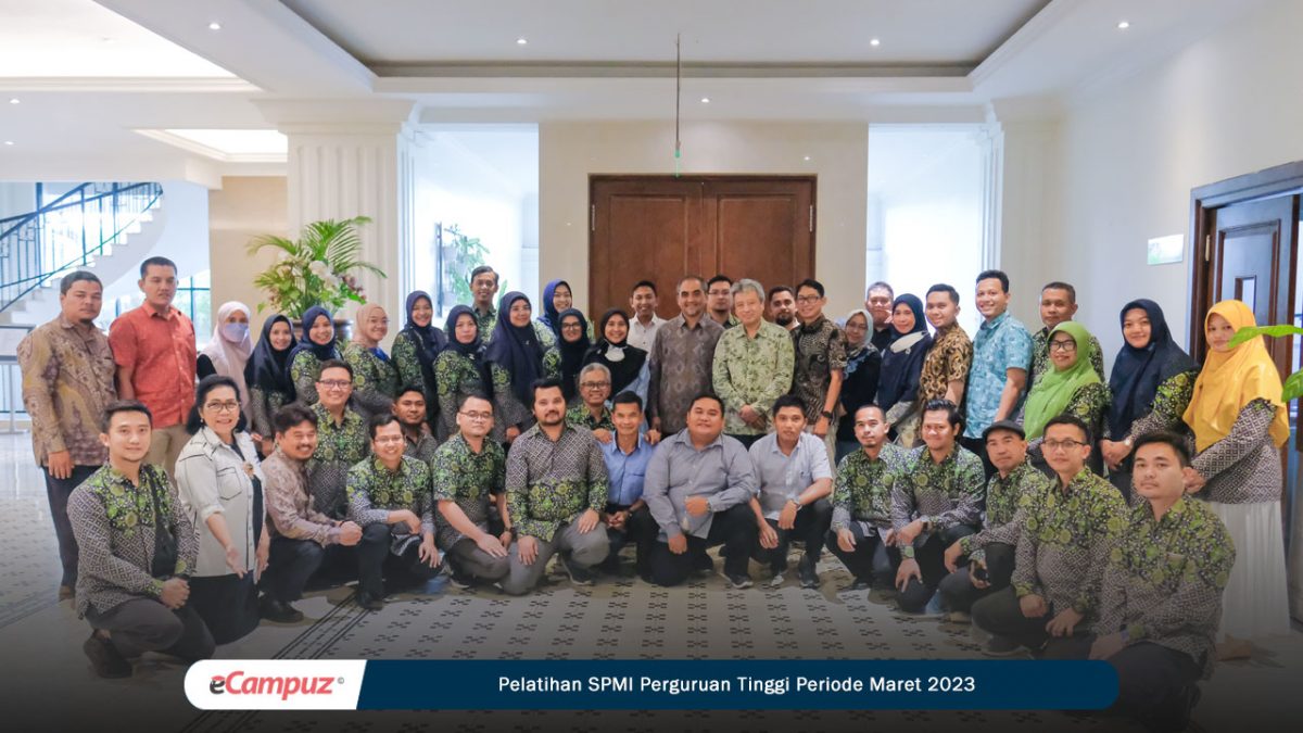 Pelatihan SPMI Perguruan Tinggi Periode Maret 2023