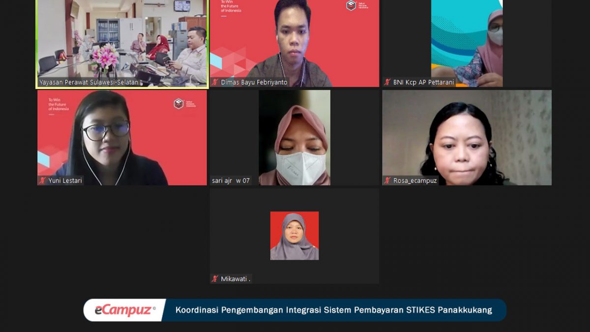 Koordinasi Pengembangan Integrasi Sistem Pembayaran STIKES Panakkukang dengan Bank BNI