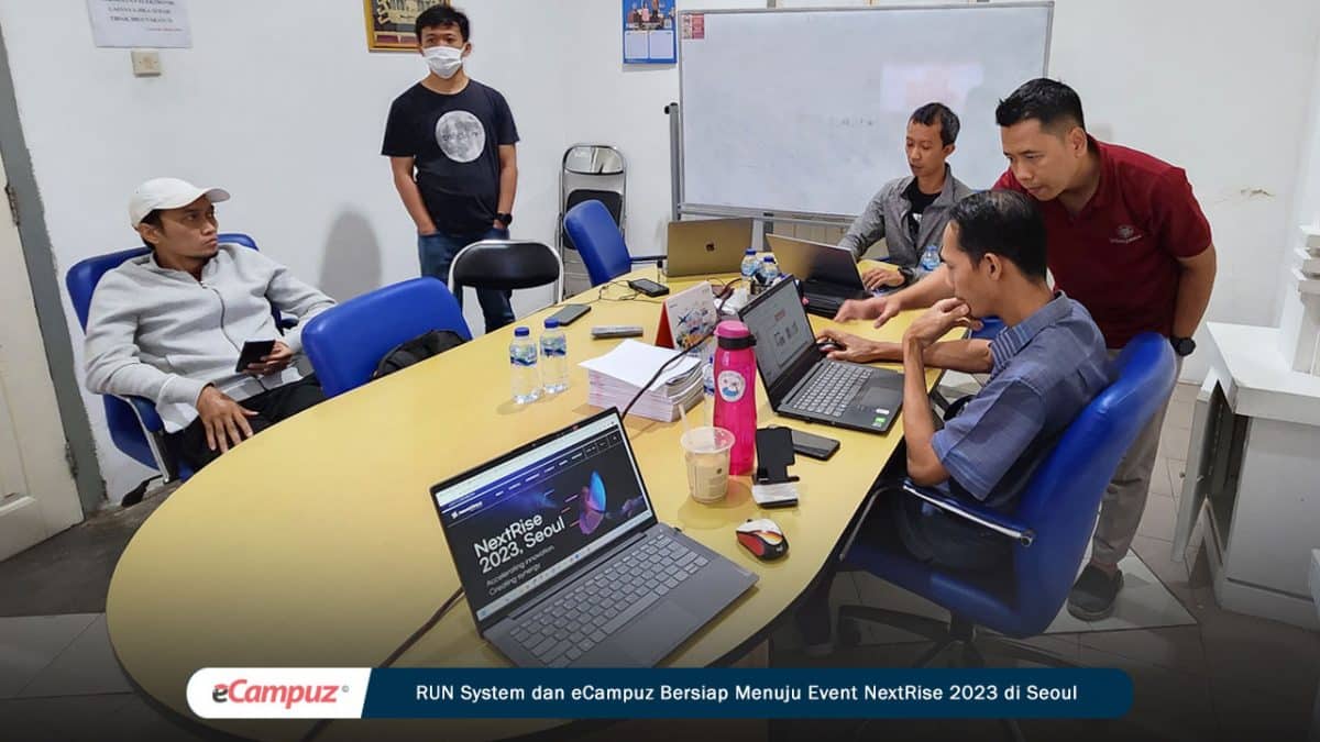 RUN System dan eCampuz Bersiap Menuju Event NextRise 2023 di Seoul
