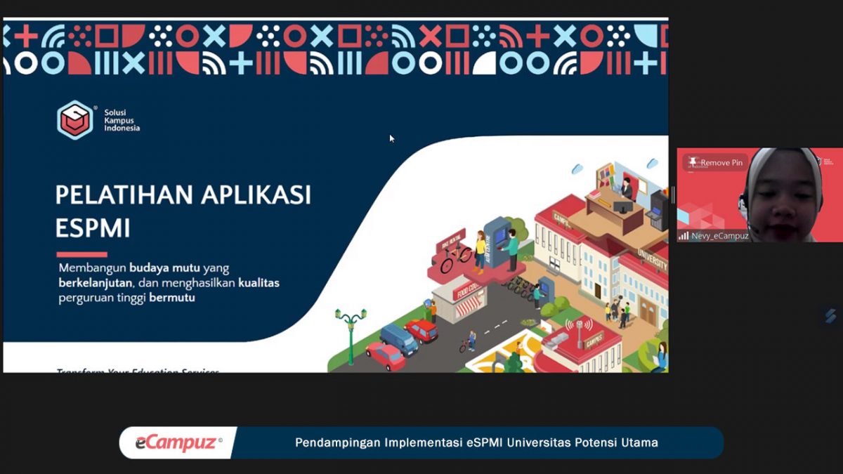 Pendampingan Implementasi eSPMI Universitas Potensi Utama