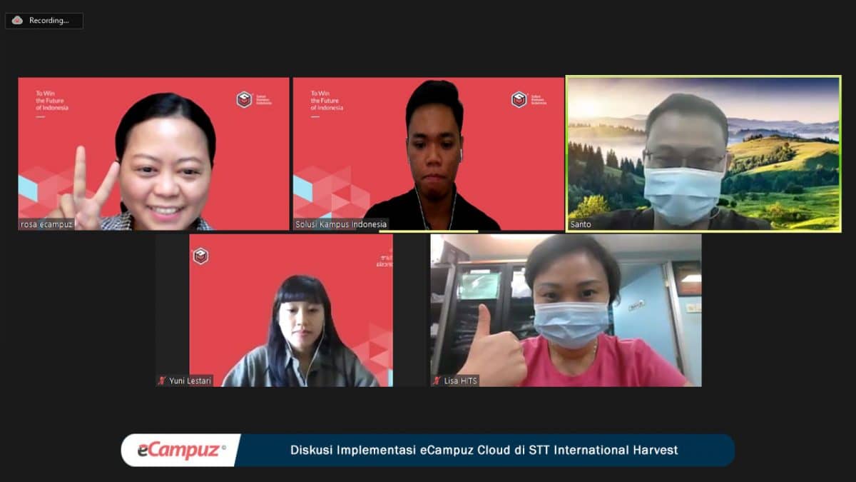 Diskusi Implementasi eCampuz Cloud di STT International Harvest