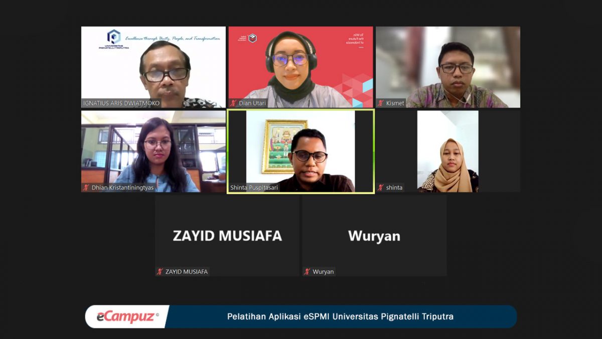 Pelatihan Penggunaan Aplikasi eSPMI Universitas Pignatelli Triputra