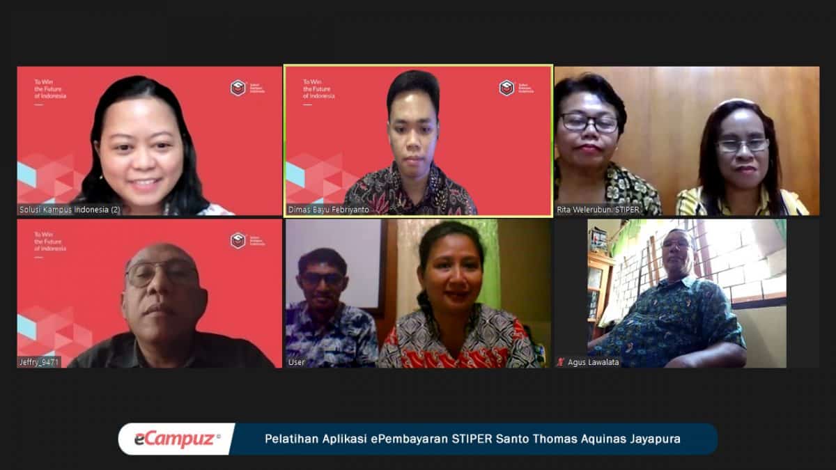 Pelatihan Aplikasi ePembayaran STIPER Santo Thomas Aquinas Jayapura