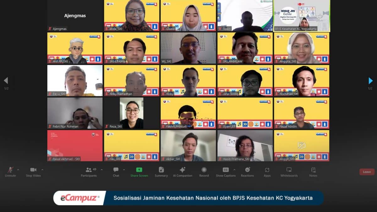 Sosialisasi Jaminan Kesehatan Nasional oleh BPJS Kesehatan KC Yogyakarta