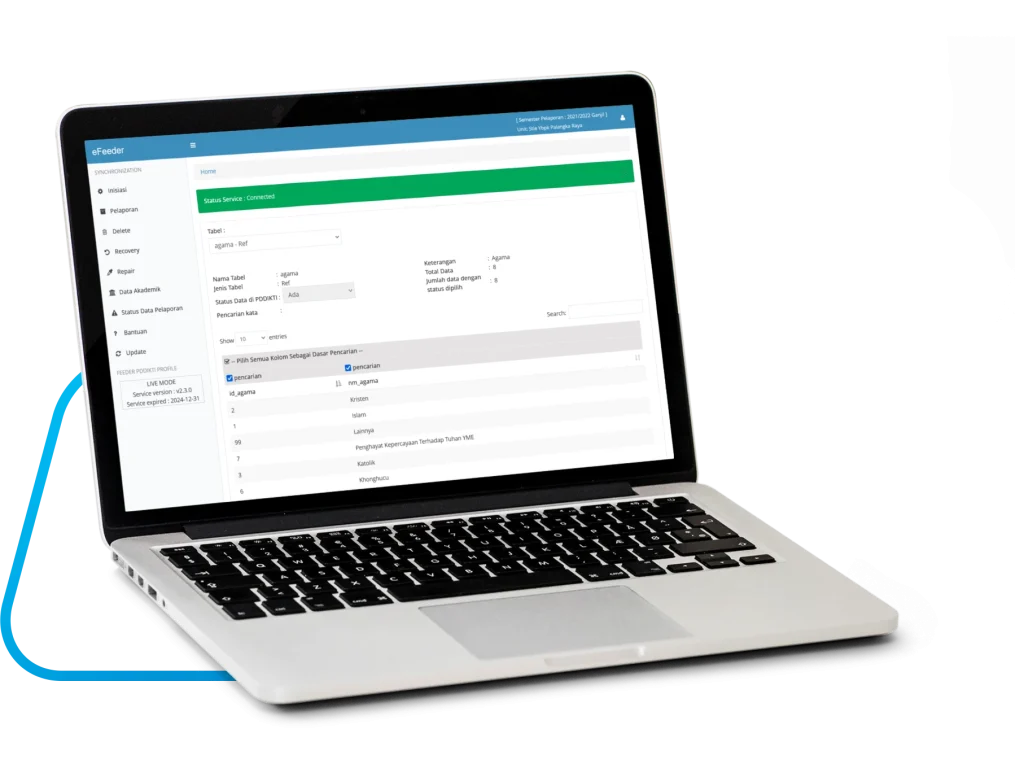 sistem informasi akademik gratis ecampuz lite