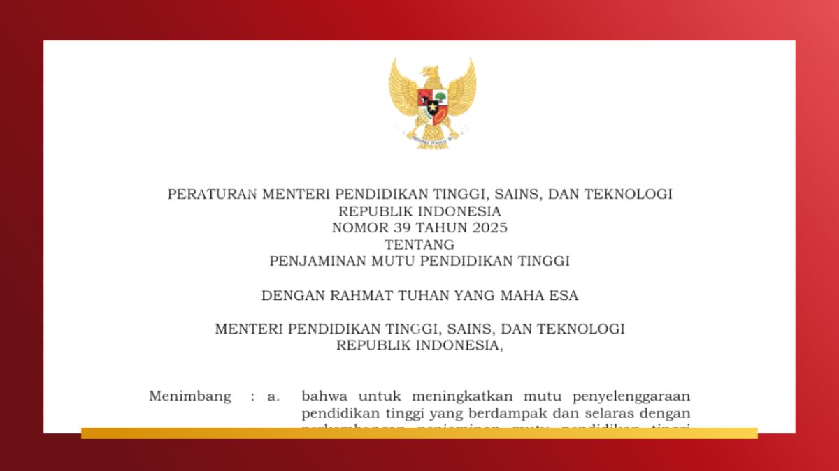 Tabel Perbedaan dan Gambaran Lengkap Sistem Permendiktisaintek No.39 Tahun 2025
